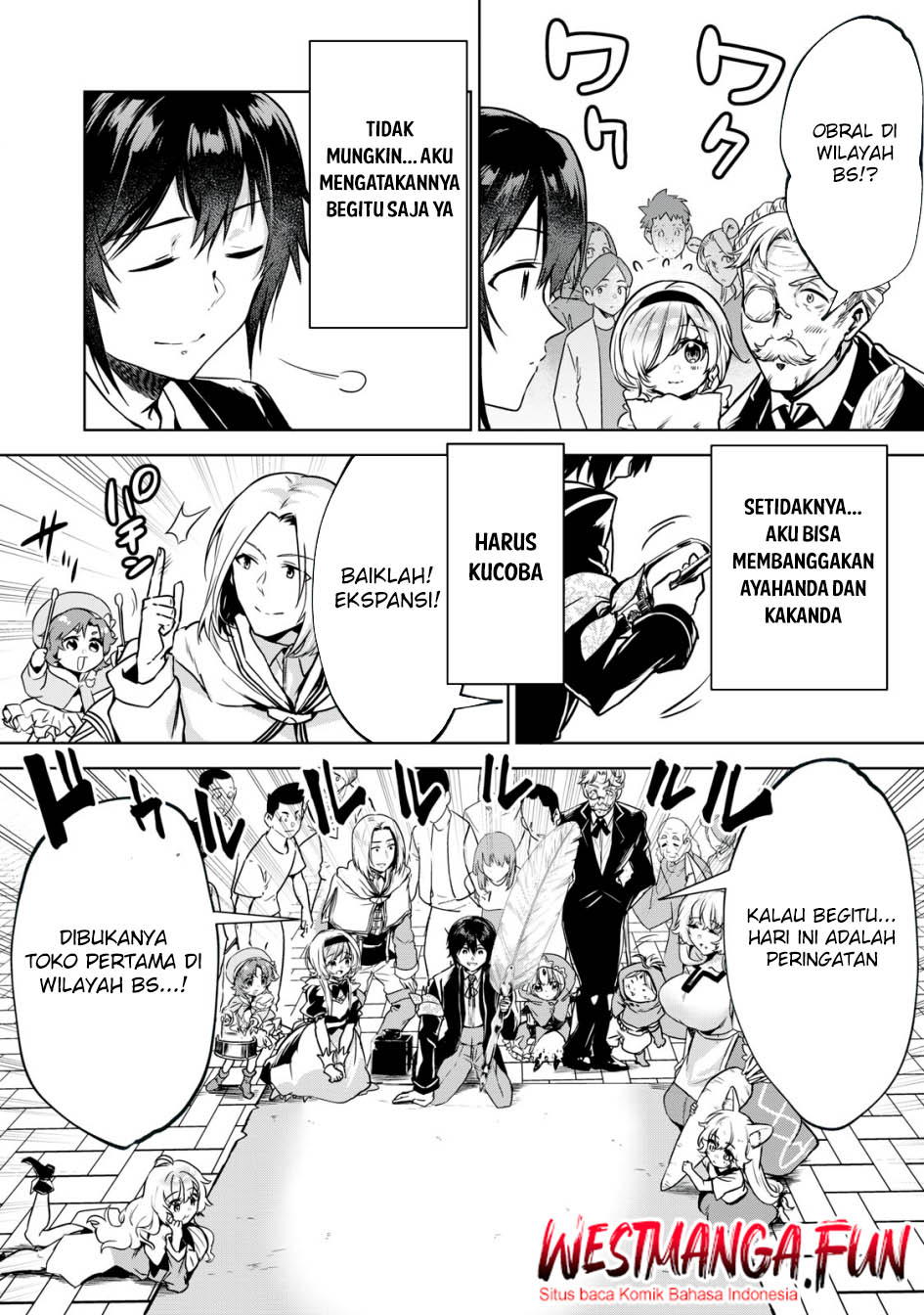 Tensei Kizoku no Bannou Kaitaku Kara ~”Kakudai & Shukushou” Sukiru o Tsukatte Itara Saikyou Ryouchi ni Narimashita~ Chapter 10 Gambar 39