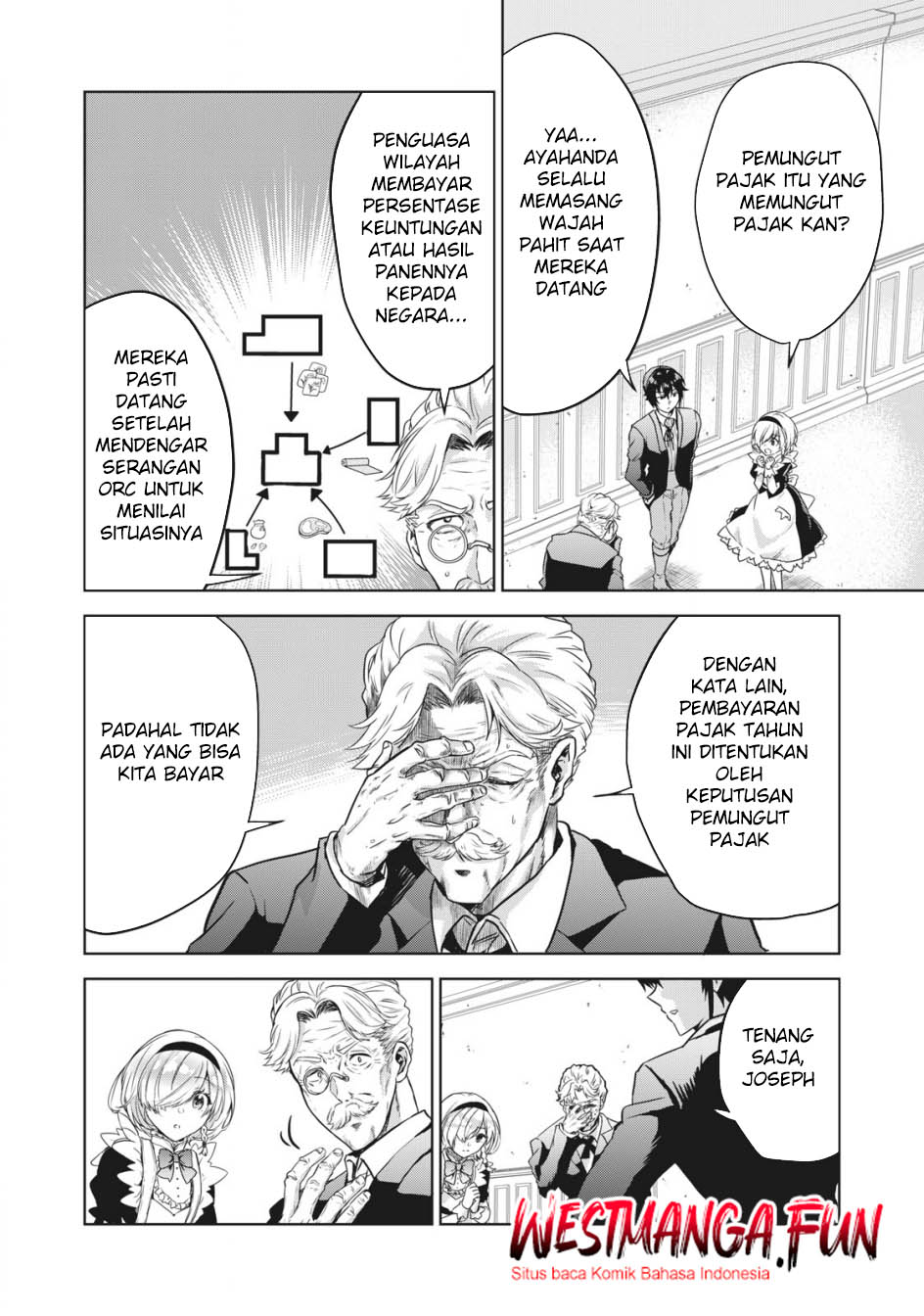 Tensei Kizoku no Bannou Kaitaku Kara ~”Kakudai & Shukushou” Sukiru o Tsukatte Itara Saikyou Ryouchi ni Narimashita~ Chapter 07 Gambar 29