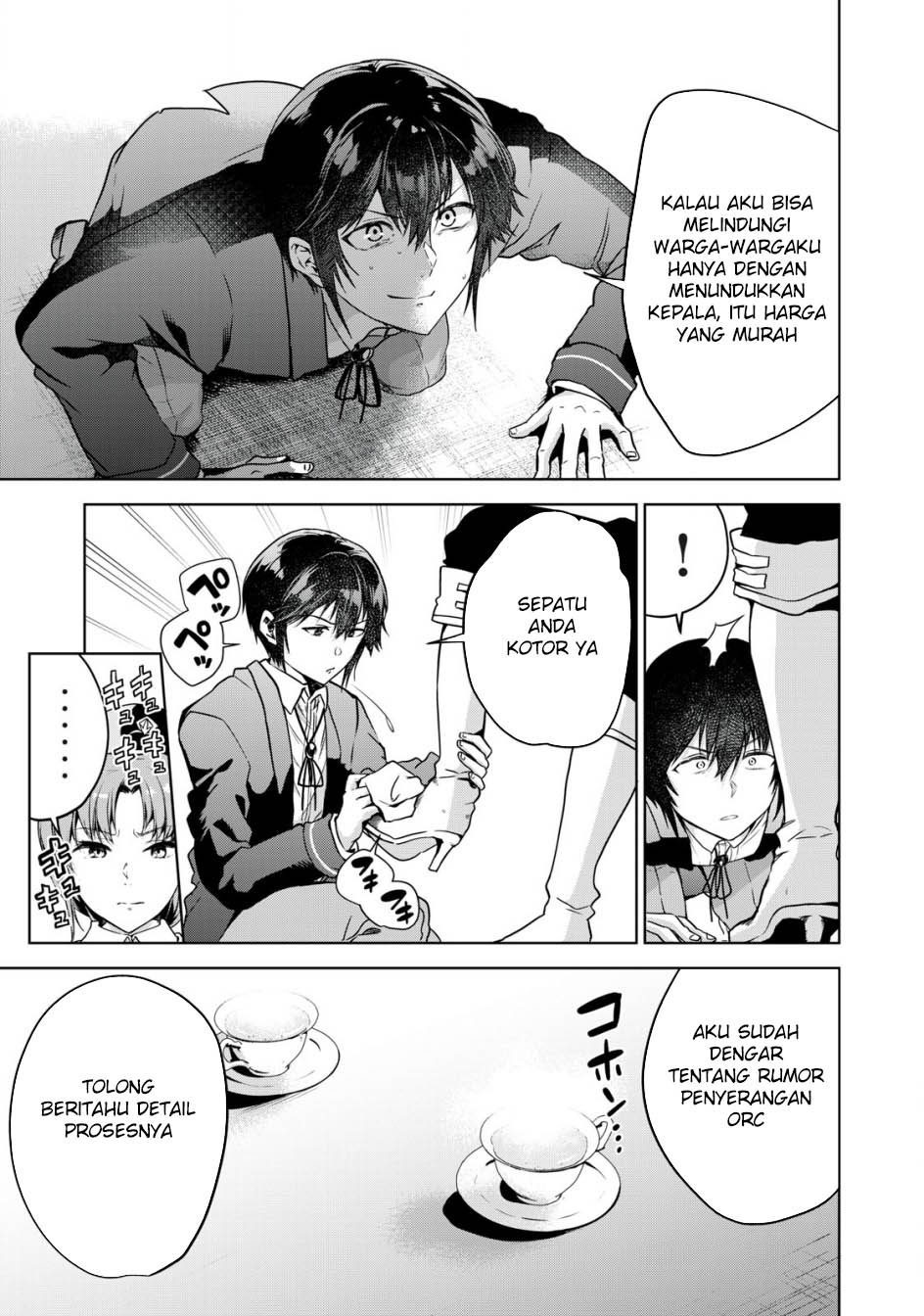 Tensei Kizoku no Bannou Kaitaku Kara ~”Kakudai & Shukushou” Sukiru o Tsukatte Itara Saikyou Ryouchi ni Narimashita~ Chapter 07 Gambar 32