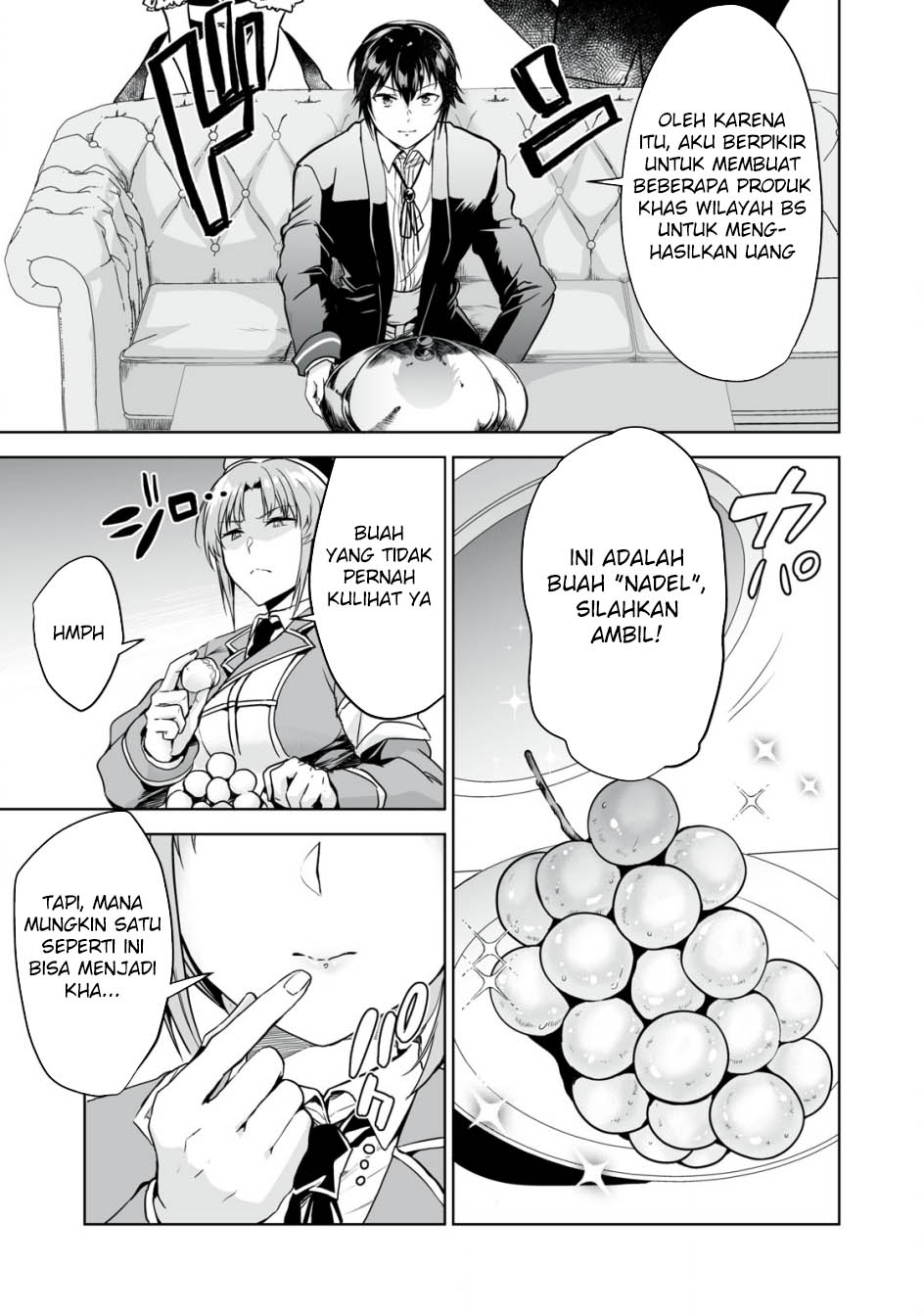 Tensei Kizoku no Bannou Kaitaku Kara ~”Kakudai & Shukushou” Sukiru o Tsukatte Itara Saikyou Ryouchi ni Narimashita~ Chapter 07 Gambar 34