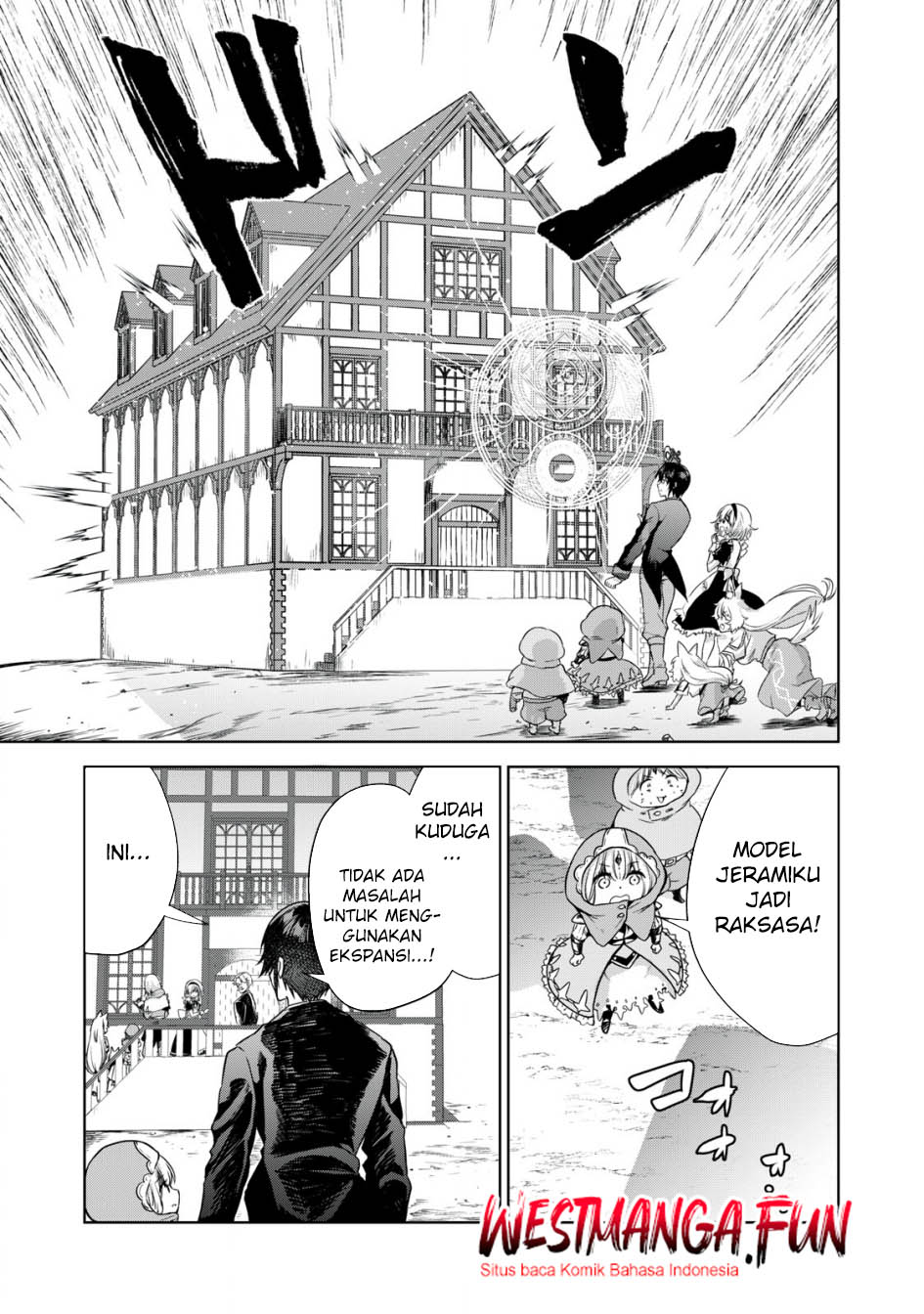 Tensei Kizoku no Bannou Kaitaku Kara ~”Kakudai & Shukushou” Sukiru o Tsukatte Itara Saikyou Ryouchi ni Narimashita~ Chapter 05 Gambar 15