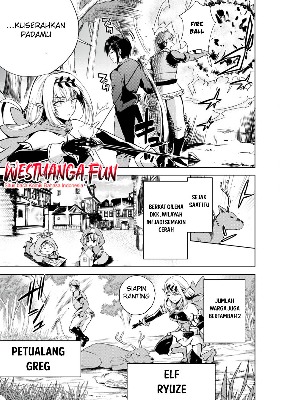 Tensei Kizoku no Bannou Kaitaku Kara ~”Kakudai & Shukushou” Sukiru o Tsukatte Itara Saikyou Ryouchi ni Narimashita~ Chapter 05 Gambar 24
