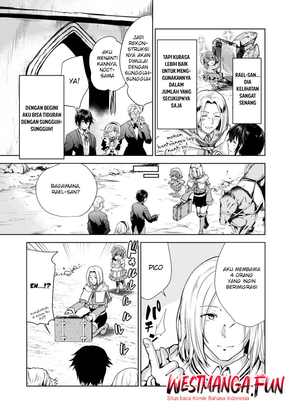 Tensei Kizoku no Bannou Kaitaku Kara ~”Kakudai & Shukushou” Sukiru o Tsukatte Itara Saikyou Ryouchi ni Narimashita~ Chapter 04 Gambar 5