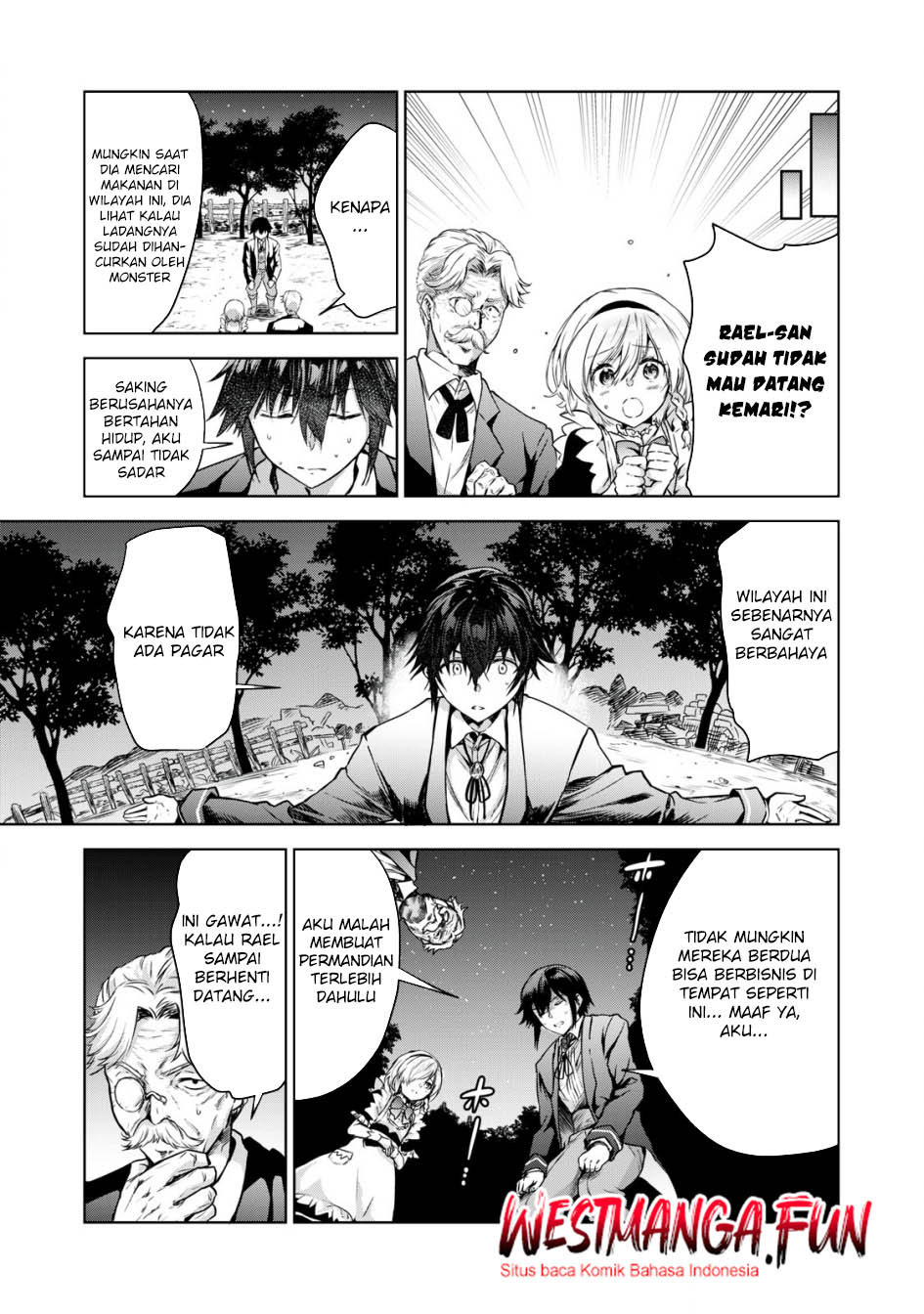 Tensei Kizoku no Bannou Kaitaku Kara ~”Kakudai & Shukushou” Sukiru o Tsukatte Itara Saikyou Ryouchi ni Narimashita~ Chapter 03 Gambar 22