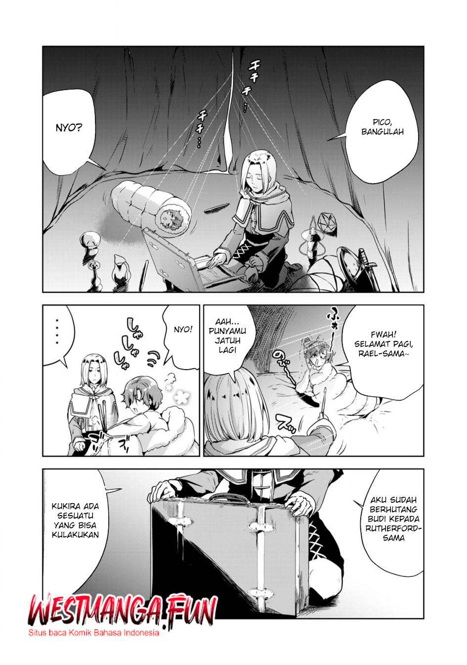Tensei Kizoku no Bannou Kaitaku Kara ~”Kakudai & Shukushou” Sukiru o Tsukatte Itara Saikyou Ryouchi ni Narimashita~ Chapter 03 Gambar 27