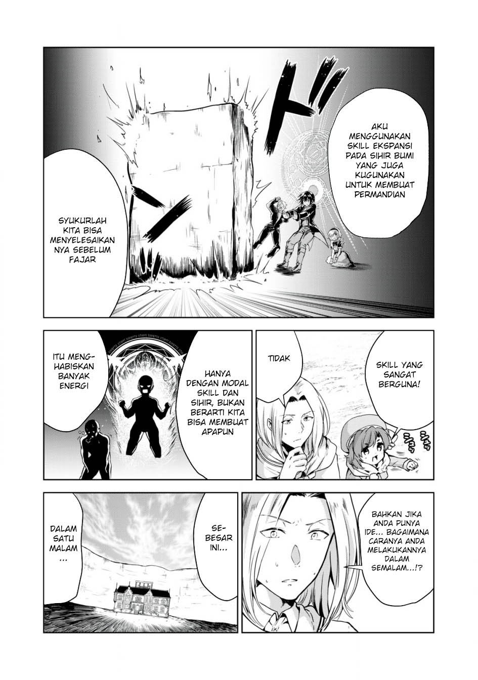 Tensei Kizoku no Bannou Kaitaku Kara ~”Kakudai & Shukushou” Sukiru o Tsukatte Itara Saikyou Ryouchi ni Narimashita~ Chapter 03 Gambar 32