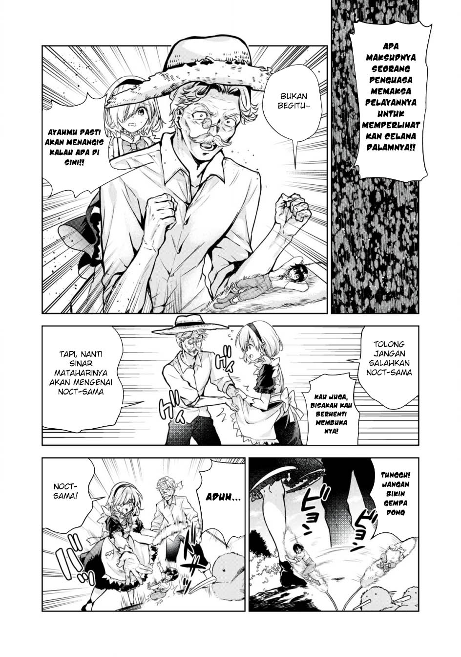Tensei Kizoku no Bannou Kaitaku Kara ~”Kakudai & Shukushou” Sukiru o Tsukatte Itara Saikyou Ryouchi ni Narimashita~ Chapter 02 Gambar 21
