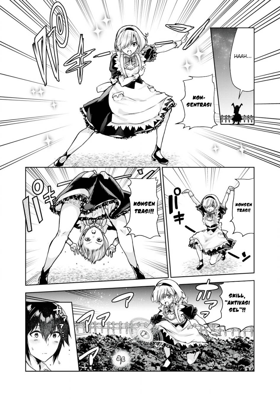 Tensei Kizoku no Bannou Kaitaku Kara ~”Kakudai & Shukushou” Sukiru o Tsukatte Itara Saikyou Ryouchi ni Narimashita~ Chapter 02 Gambar 25