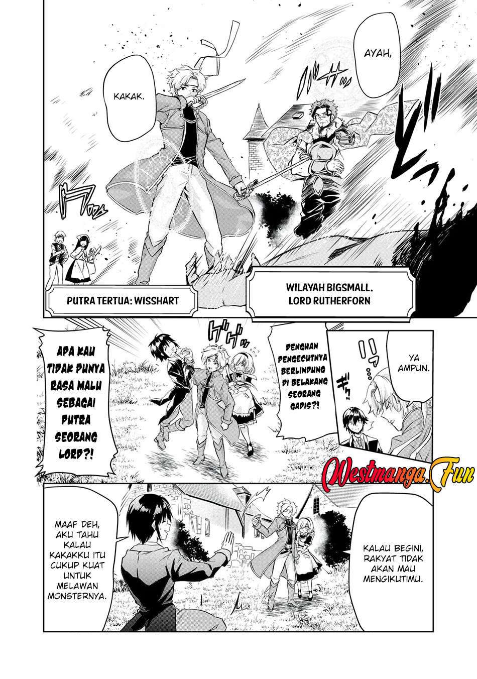 Tensei Kizoku no Bannou Kaitaku Kara ~”Kakudai & Shukushou” Sukiru o Tsukatte Itara Saikyou Ryouchi ni Narimashita~ Chapter 01.1 Gambar 7