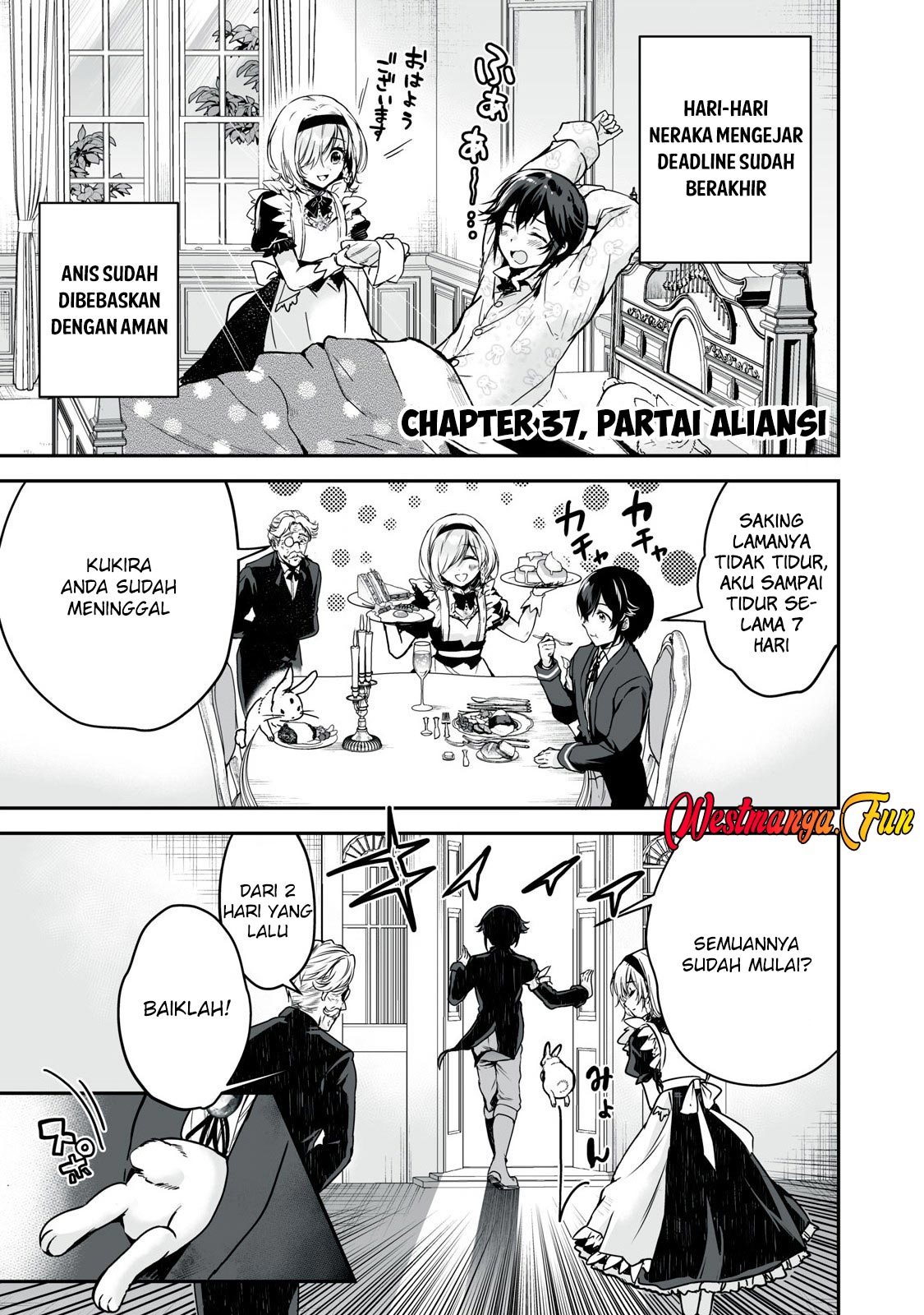 Baca Manga Tensei Kizoku no Bannou Kaitaku Kara ~”Kakudai & Shukushou” Sukiru o Tsukatte Itara Saikyou Ryouchi ni Narimashita~ Chapter 37 Gambar 2