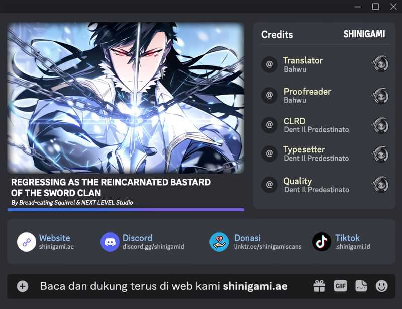 Komik Regressing As The Reincarnated Bastard Of The Sword Clan Chapter 28 gambar nomor 1