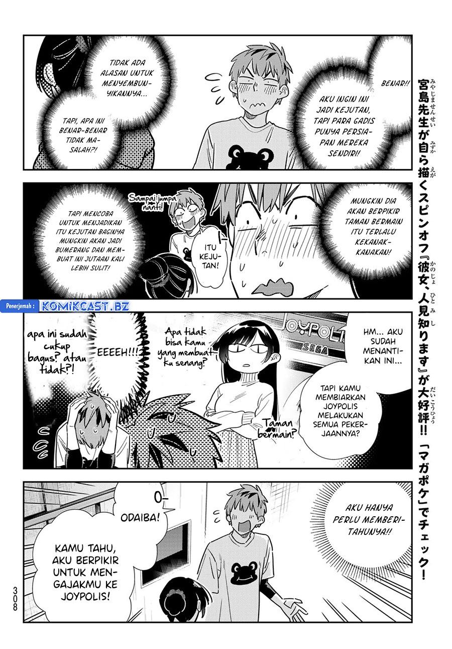 Kanojo Okarishimasu Chapter 327 Gambar 14