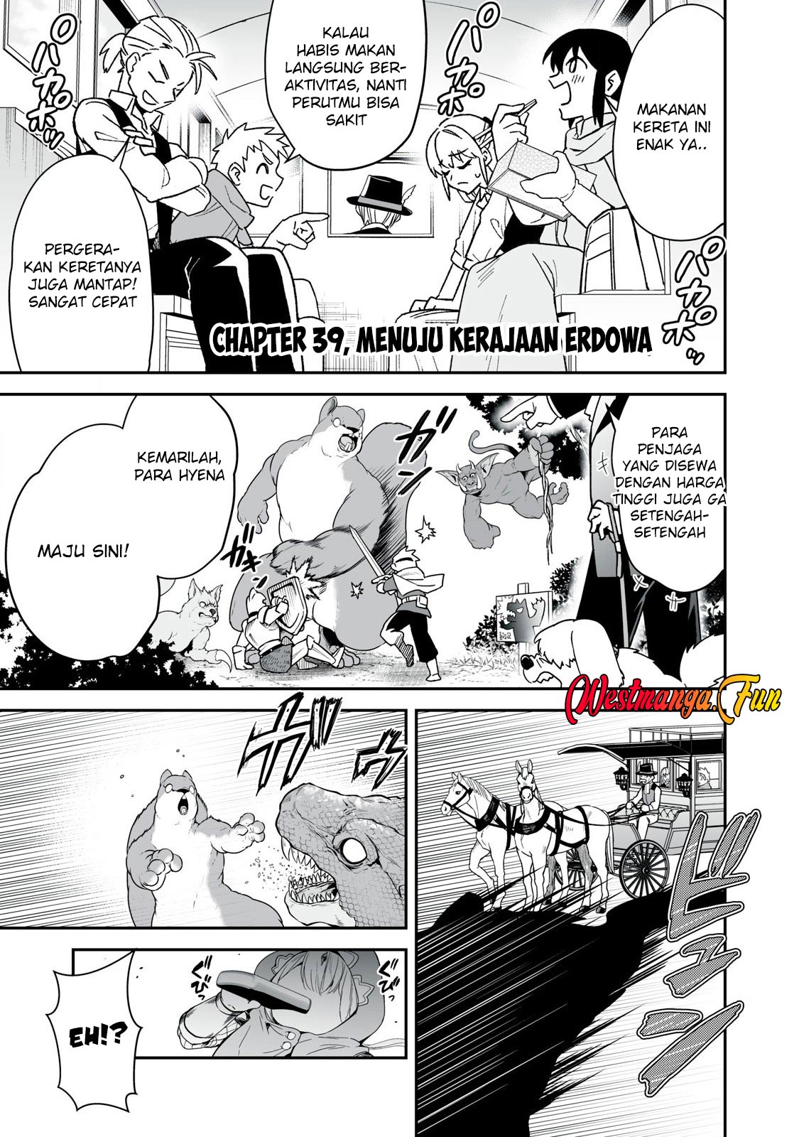 Baca Manga Tensei Kizoku no Bannou Kaitaku Kara ~”Kakudai & Shukushou” Sukiru o Tsukatte Itara Saikyou Ryouchi ni Narimashita~ Chapter 39 Gambar 2
