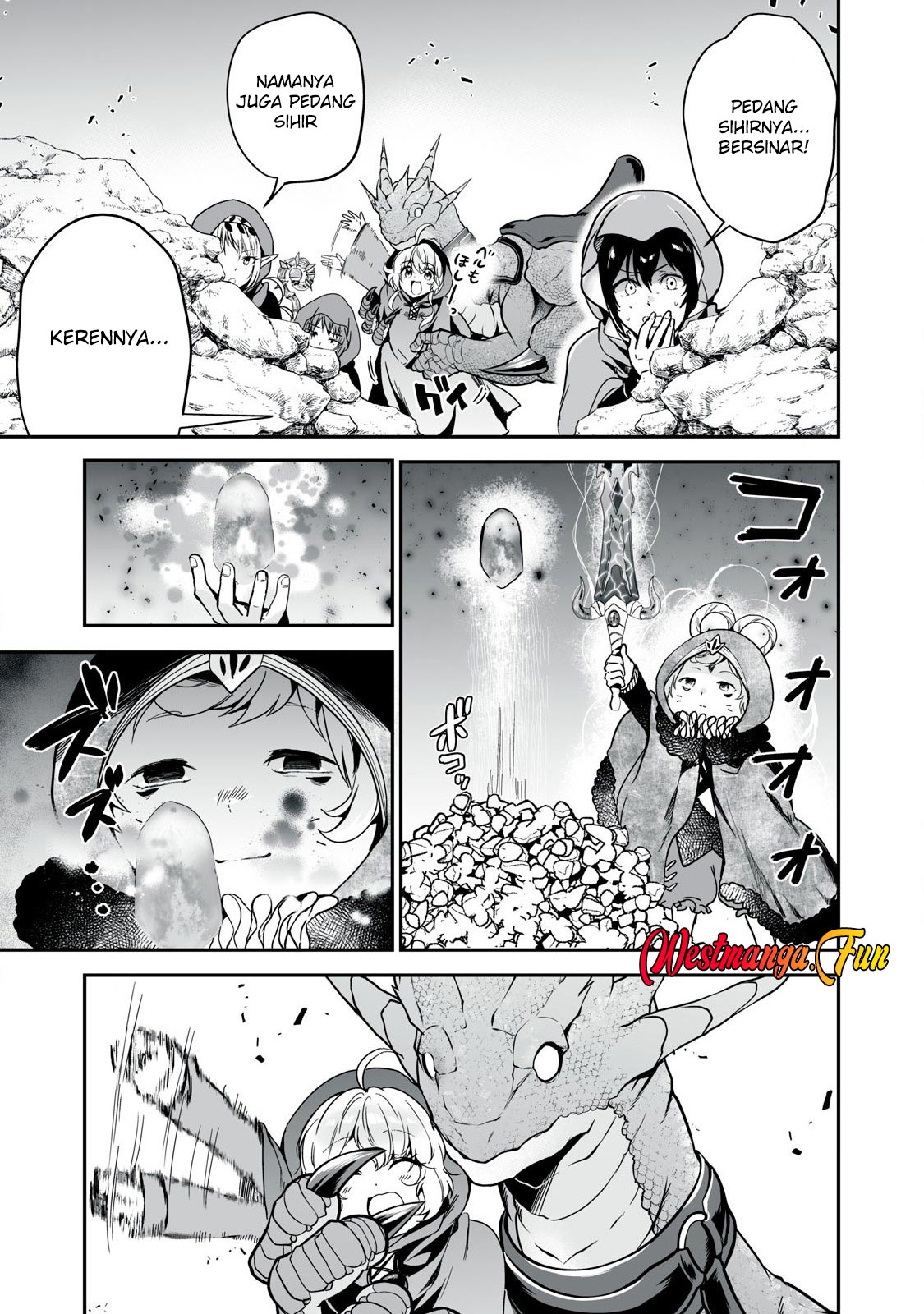 Tensei Kizoku no Bannou Kaitaku Kara ~”Kakudai & Shukushou” Sukiru o Tsukatte Itara Saikyou Ryouchi ni Narimashita~ Chapter 39 Gambar 27