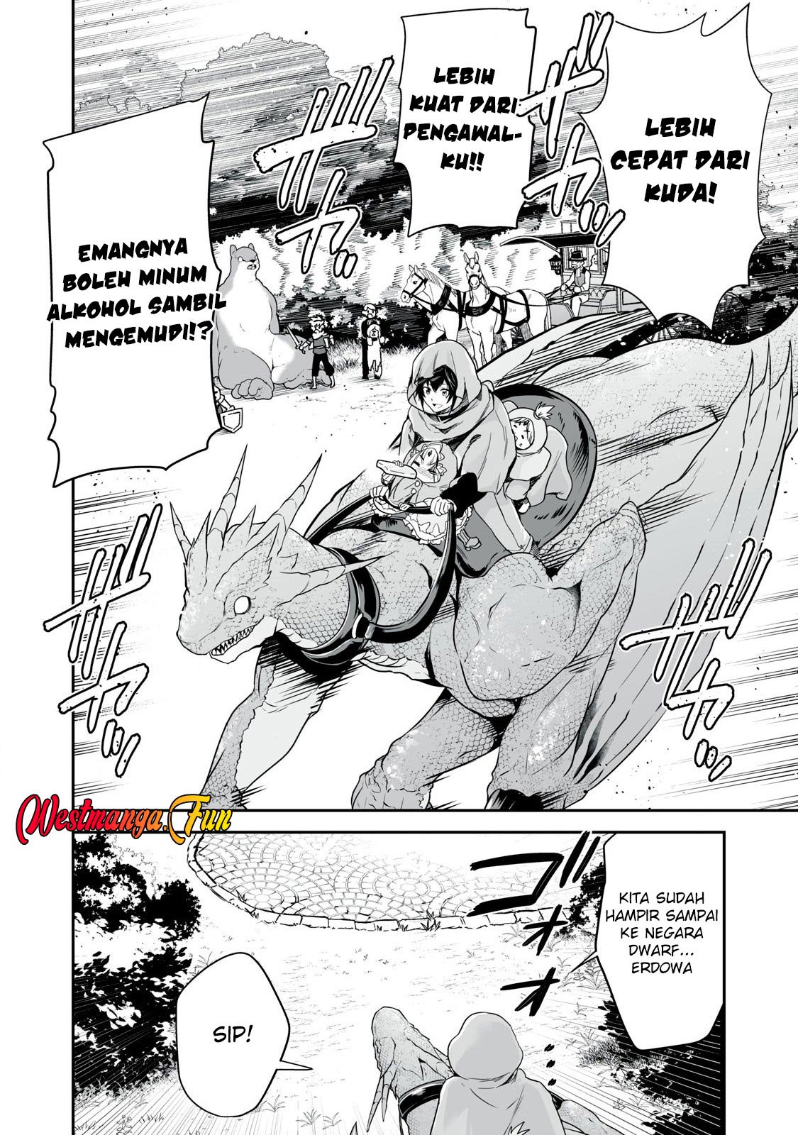 Tensei Kizoku no Bannou Kaitaku Kara ~”Kakudai & Shukushou” Sukiru o Tsukatte Itara Saikyou Ryouchi ni Narimashita~ Chapter 39 Gambar 3