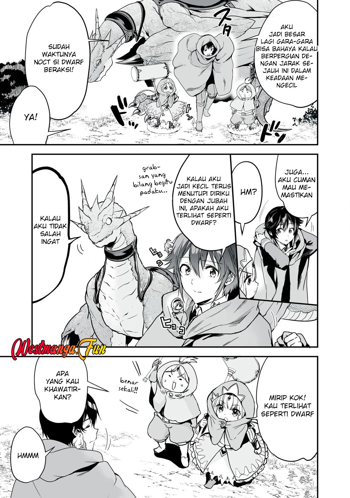 Tensei Kizoku no Bannou Kaitaku Kara ~”Kakudai & Shukushou” Sukiru o Tsukatte Itara Saikyou Ryouchi ni Narimashita~ Chapter 39 Gambar 5