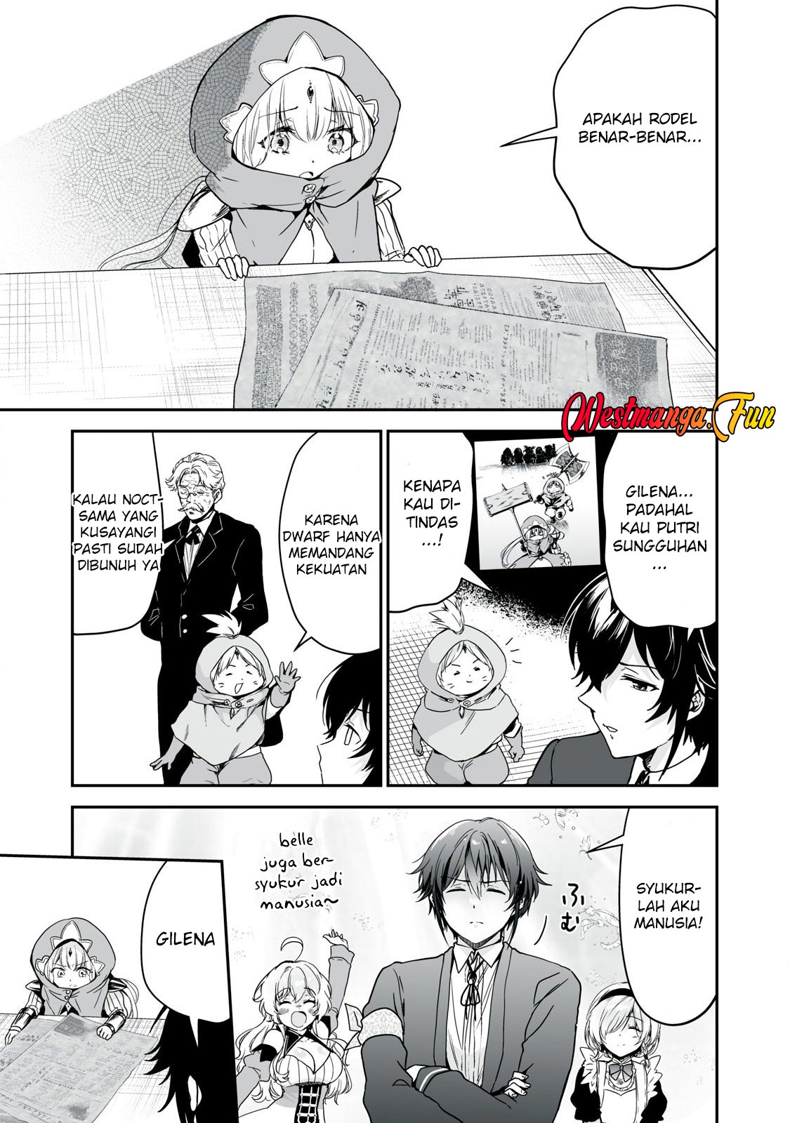 Tensei Kizoku no Bannou Kaitaku Kara ~”Kakudai & Shukushou” Sukiru o Tsukatte Itara Saikyou Ryouchi ni Narimashita~ Chapter 38 Gambar 22