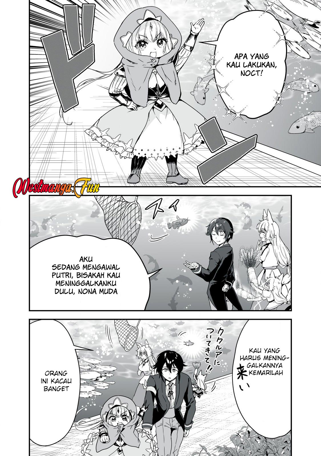 Tensei Kizoku no Bannou Kaitaku Kara ~”Kakudai & Shukushou” Sukiru o Tsukatte Itara Saikyou Ryouchi ni Narimashita~ Chapter 38 Gambar 3
