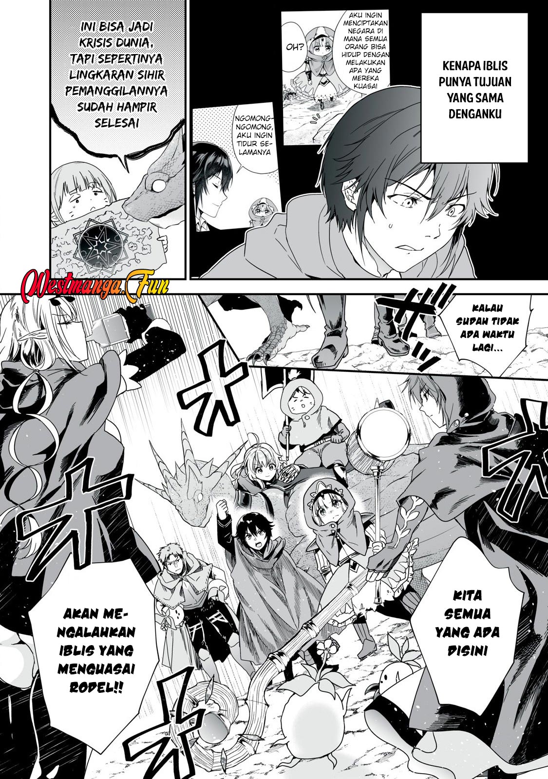 Tensei Kizoku no Bannou Kaitaku Kara ~”Kakudai & Shukushou” Sukiru o Tsukatte Itara Saikyou Ryouchi ni Narimashita~ Chapter 40 Gambar 29