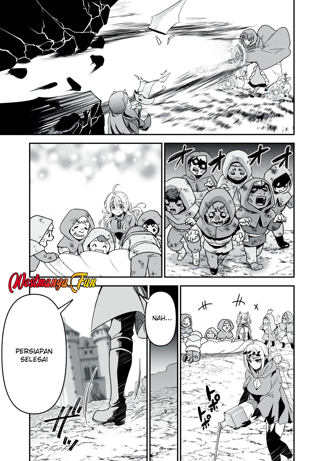 Tensei Kizoku no Bannou Kaitaku Kara ~”Kakudai & Shukushou” Sukiru o Tsukatte Itara Saikyou Ryouchi ni Narimashita~ Chapter 40 Gambar 38