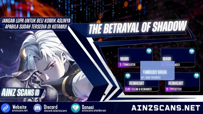 Baca Komik The Betrayal of Shadow Chapter 36 Gambar 1
