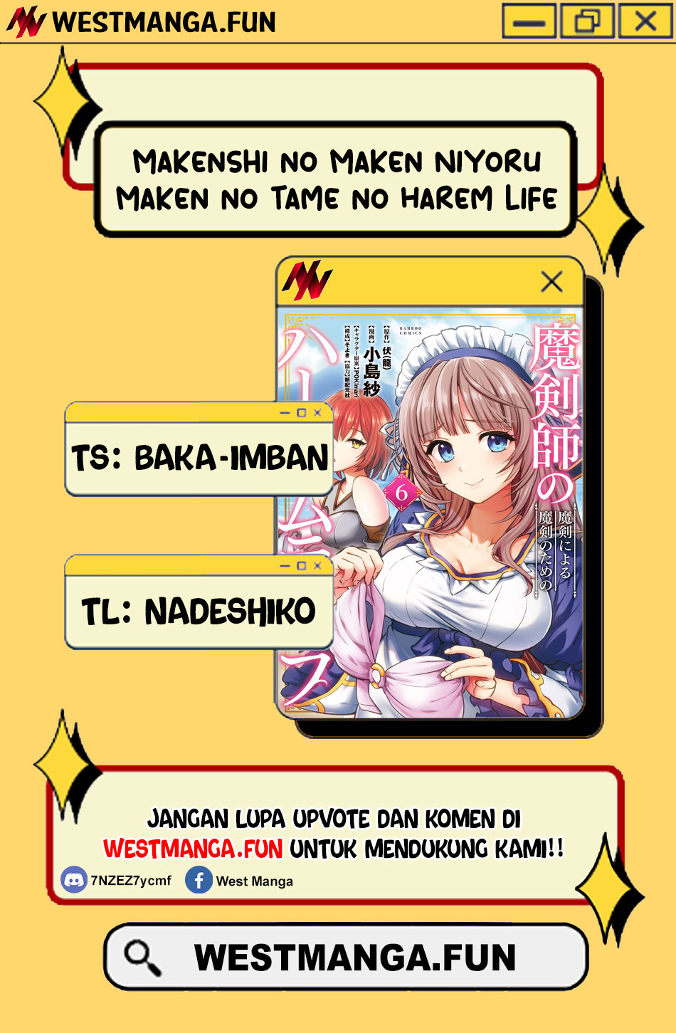 Makenshi no Maken Niyoru Maken no Tame no Harem Life Chapter 25.1 Gambar 3