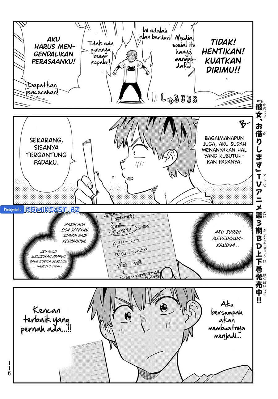 Kanojo Okarishimasu Chapter 328 Gambar 8