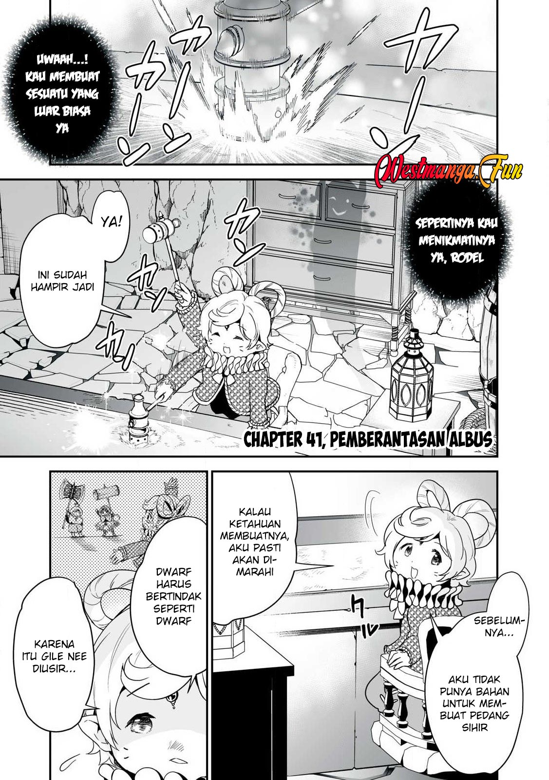 Baca Manga Tensei Kizoku no Bannou Kaitaku Kara ~”Kakudai & Shukushou” Sukiru o Tsukatte Itara Saikyou Ryouchi ni Narimashita~ Chapter 41 Gambar 2