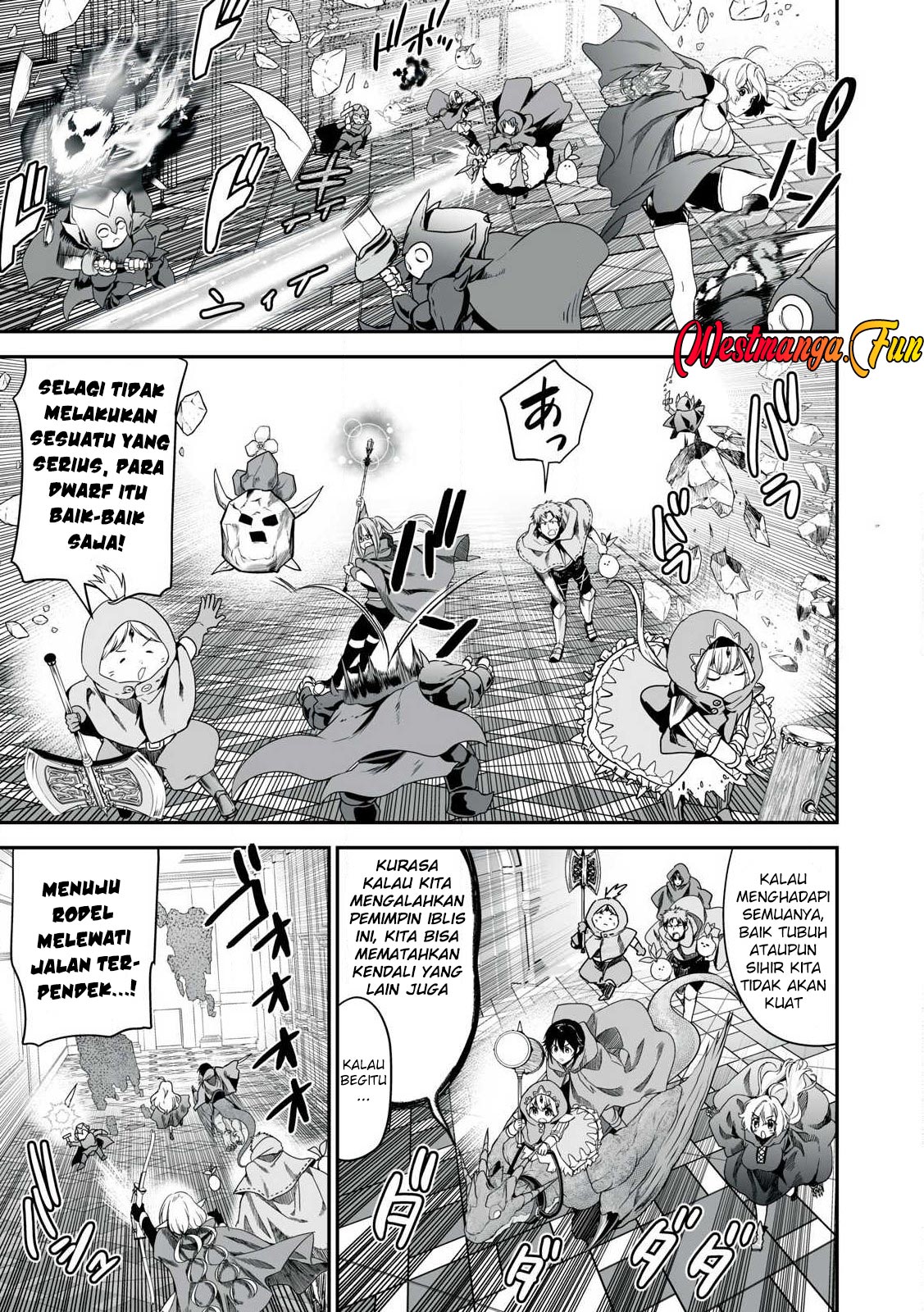 Tensei Kizoku no Bannou Kaitaku Kara ~”Kakudai & Shukushou” Sukiru o Tsukatte Itara Saikyou Ryouchi ni Narimashita~ Chapter 41 Gambar 9