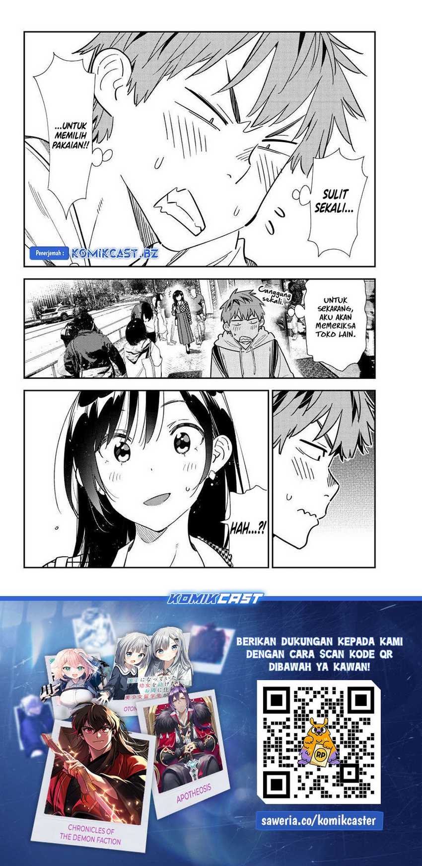 Kanojo Okarishimasu Chapter 329 Gambar 21