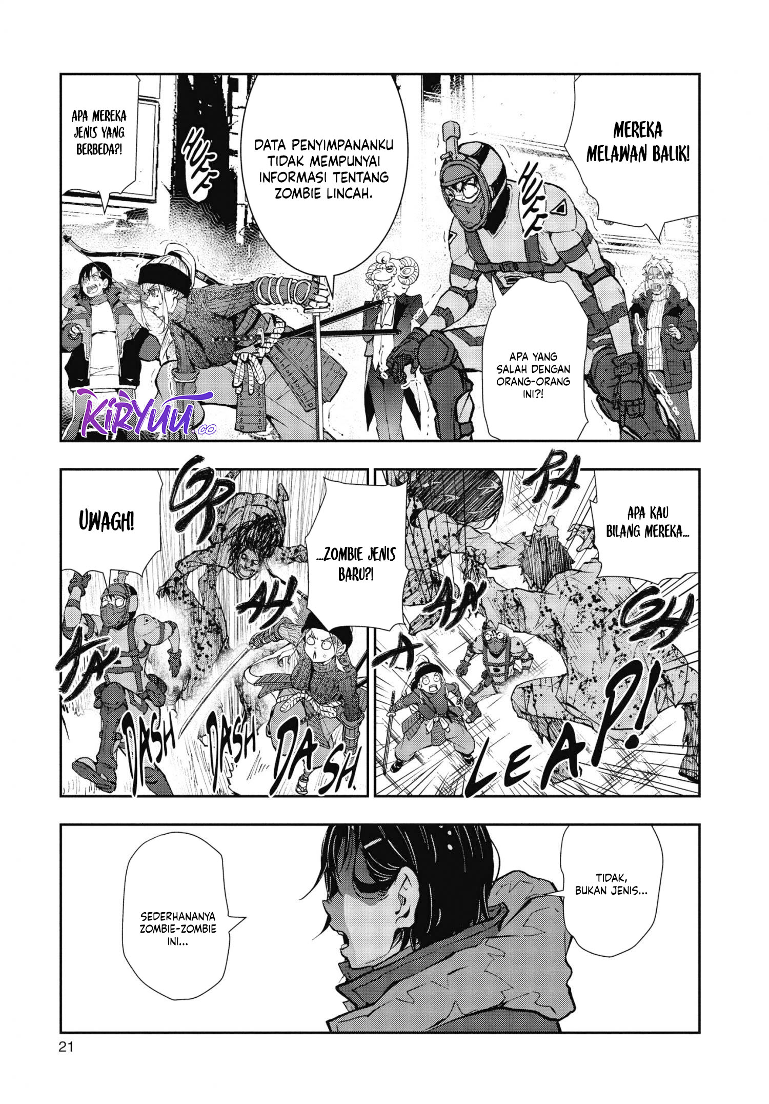 Zombie 100 ~Zombie ni Naru Made ni Shitai 100 no Koto~ Chapter 31 Gambar 22
