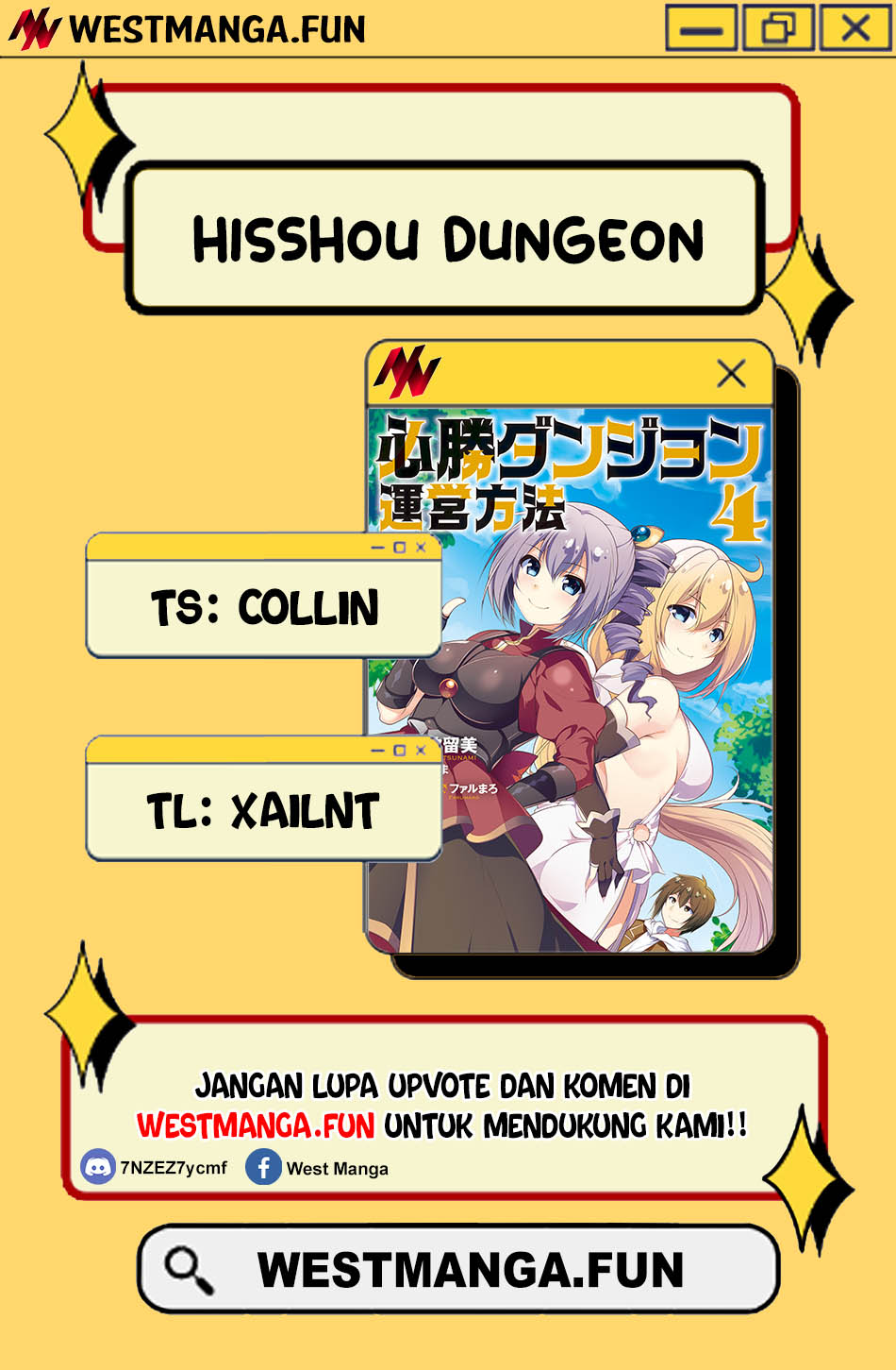 Hisshou Dungeon Unei Houhou Chapter 66 Gambar 4