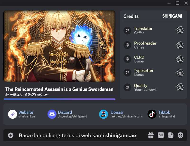 Baca Komik The Reincarnated Assassin is a Genius Swordsman Chapter 49 Gambar 1