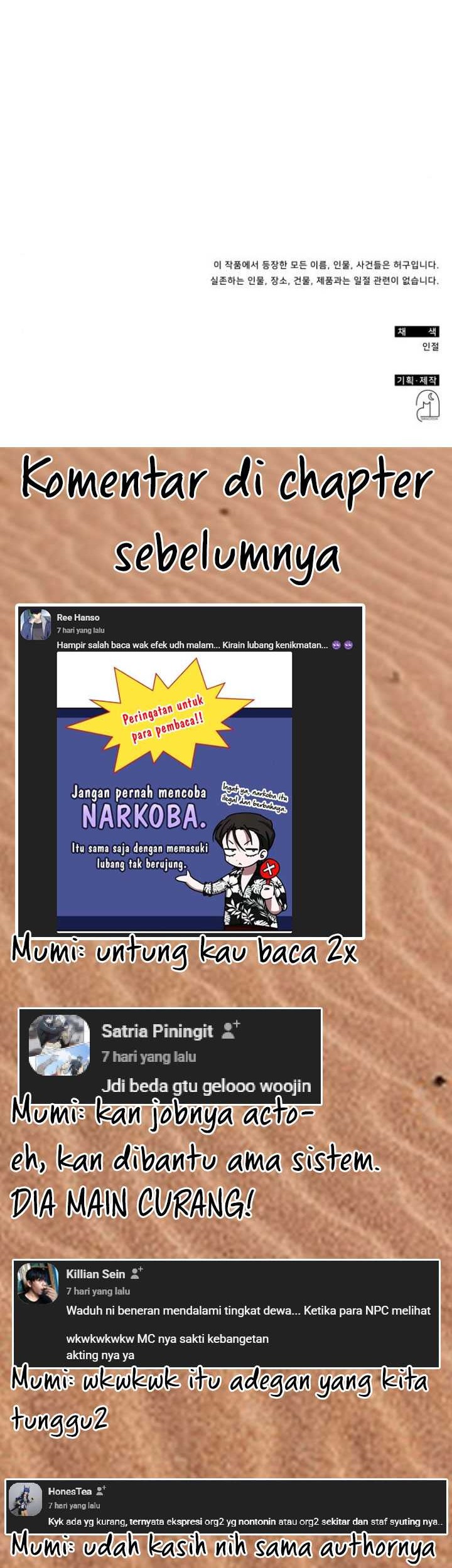 I Was Immediately Mistaken for a Monster Genius Actor Chapter 38 Gambar 58