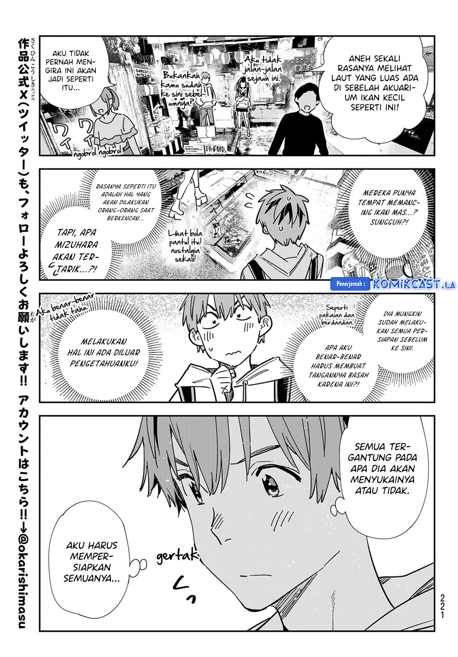 Kanojo Okarishimasu Chapter 334 Gambar 17