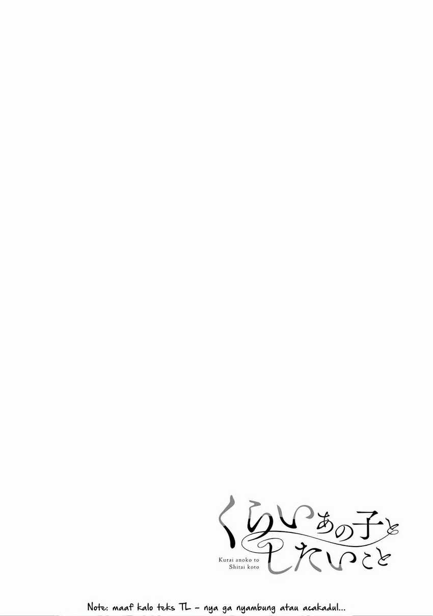 Kurai Anoko to Shitai koto Chapter 23 Gambar 13