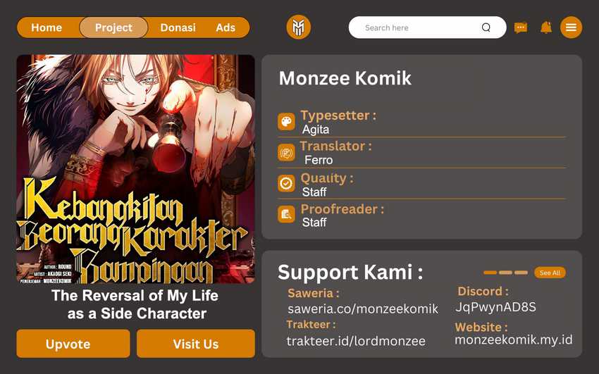 Baca Komik The Reversal of My Life as a Side Character Chapter 41 Gambar 1