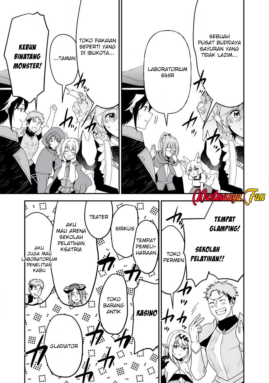 Tensei Kizoku no Bannou Kaitaku Kara ~”Kakudai & Shukushou” Sukiru o Tsukatte Itara Saikyou Ryouchi ni Narimashita~ Chapter 44 Gambar 27