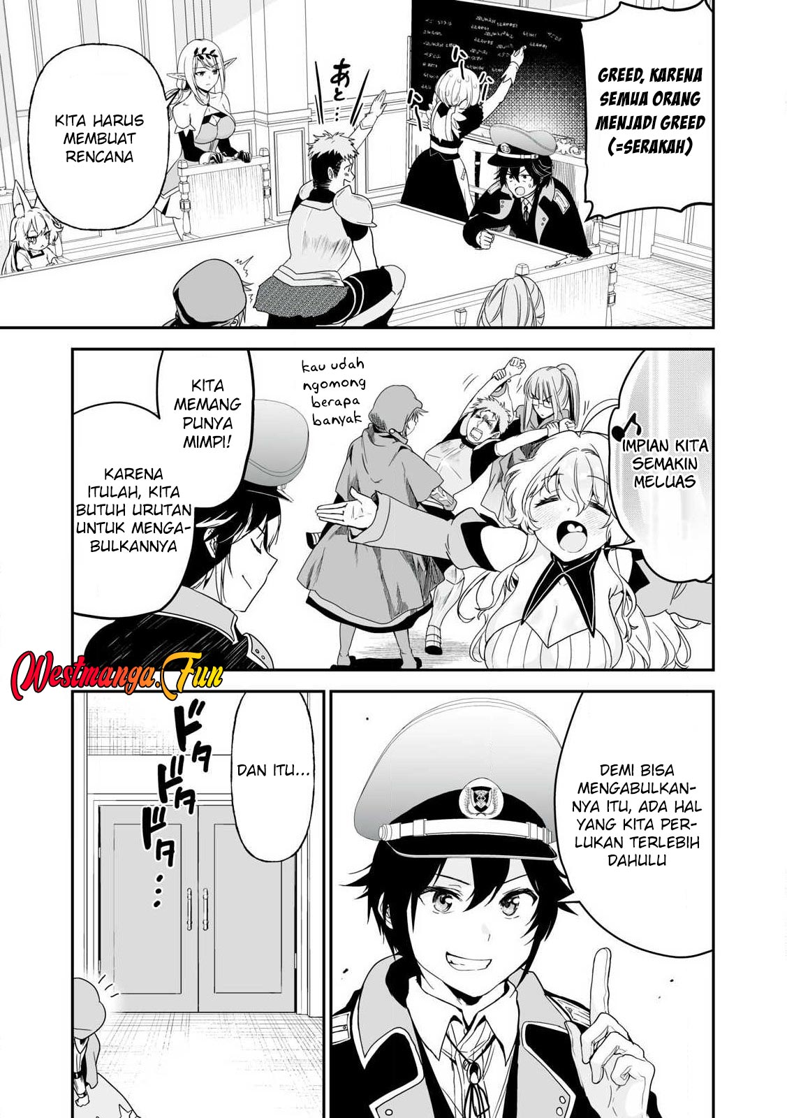 Tensei Kizoku no Bannou Kaitaku Kara ~”Kakudai & Shukushou” Sukiru o Tsukatte Itara Saikyou Ryouchi ni Narimashita~ Chapter 44 Gambar 28