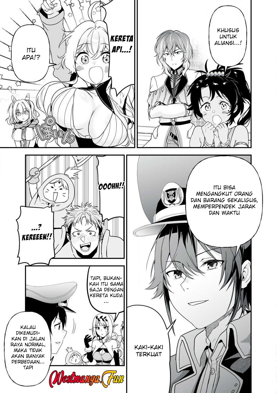 Tensei Kizoku no Bannou Kaitaku Kara ~”Kakudai & Shukushou” Sukiru o Tsukatte Itara Saikyou Ryouchi ni Narimashita~ Chapter 44 Gambar 34