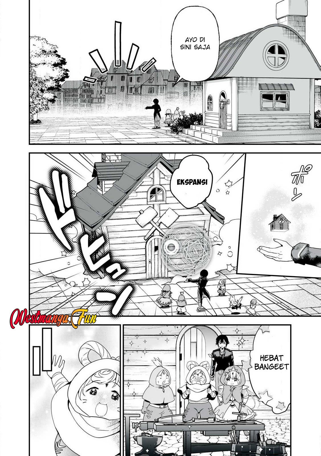Tensei Kizoku no Bannou Kaitaku Kara ~”Kakudai & Shukushou” Sukiru o Tsukatte Itara Saikyou Ryouchi ni Narimashita~ Chapter 44 Gambar 8