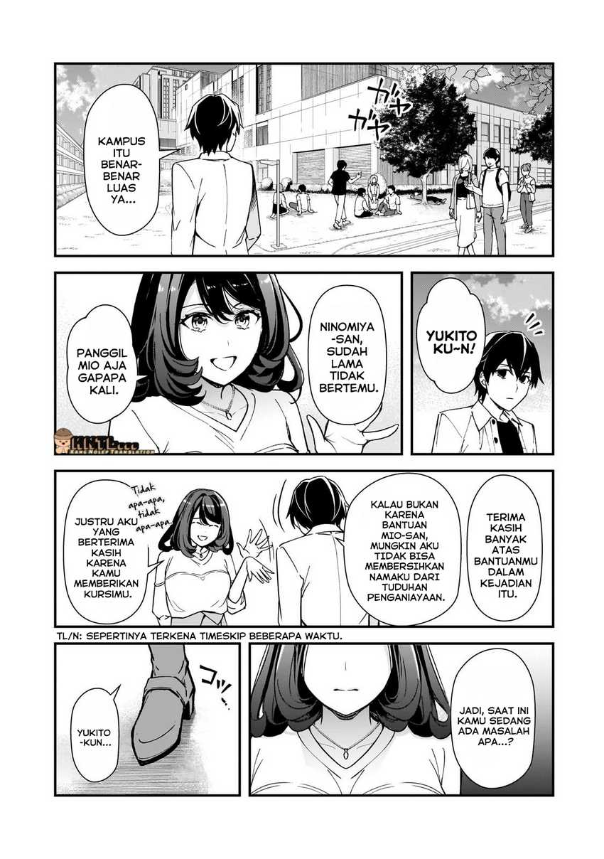 Baca Manga Ore ni Trauma wo Ataeta Joshi-tachi ga Chirachira Mitekuru kedo, Zannen desu ga Teokure desu Chapter 19.1 Gambar 2