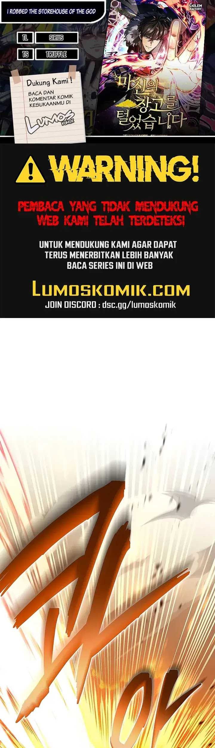 Komik I Robbed The Storehouse Of The God Chapter 40 gambar nomor 1