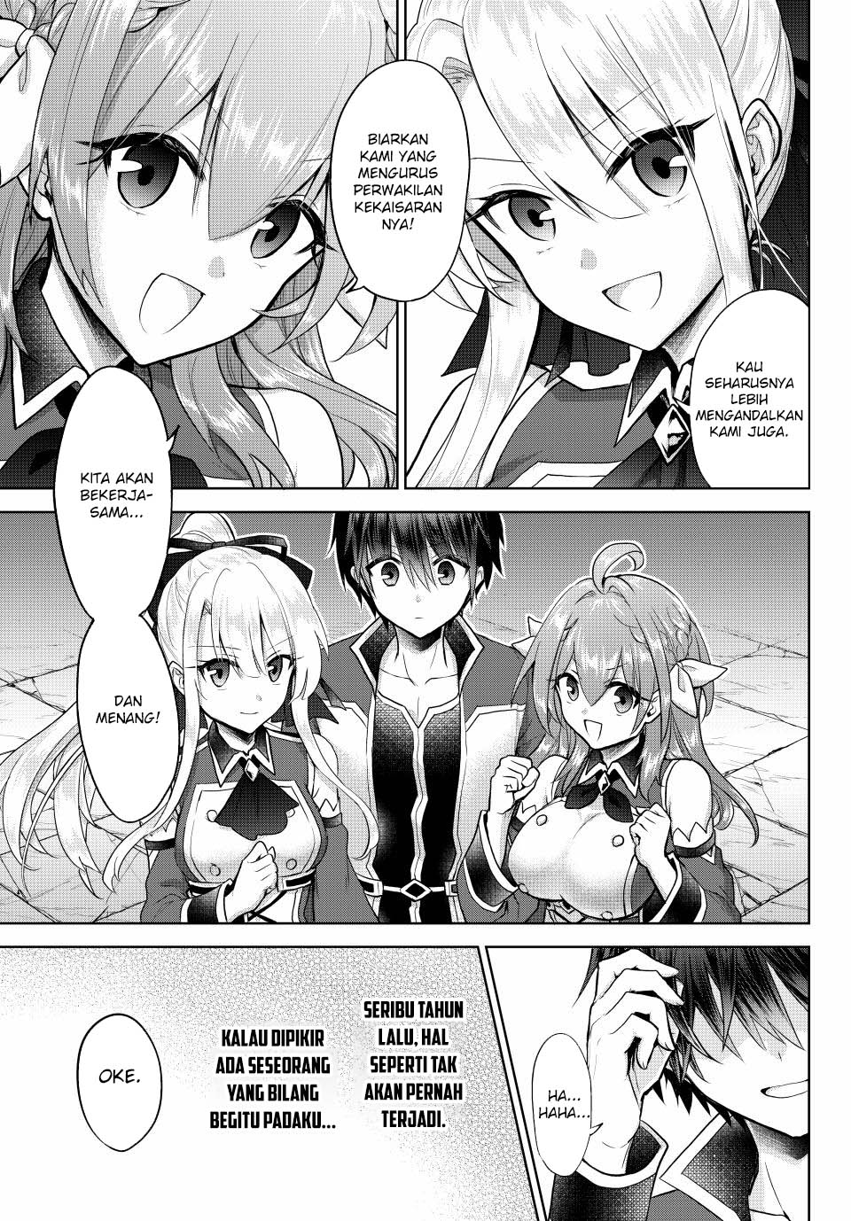 Nishuume Cheat no Tensei Madoushi 〜Saikyou ga 1000-nengo ni Tensei Shitara, Jinsei Yoyū Sugimashita〜 Chapter 11 Gambar 24
