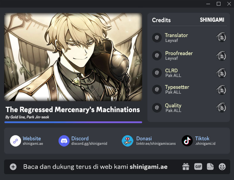 Baca Komik The Regressed Mercenary’s Machinations Chapter 22 Gambar 1