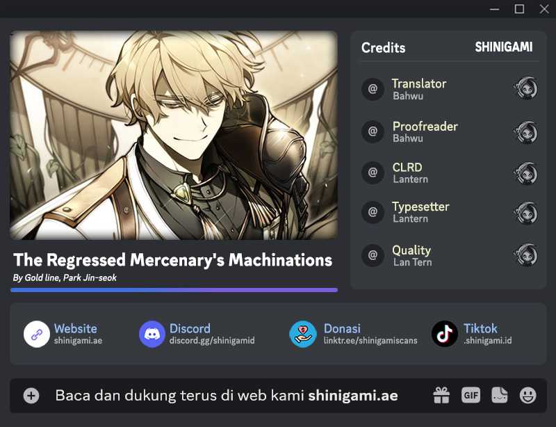 Komik The Regressed Mercenary’s Machinations Chapter 10 gambar nomor 1