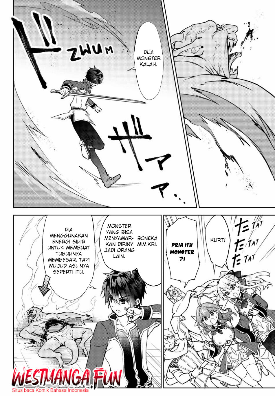 Nishuume Cheat no Tensei Madoushi 〜Saikyou ga 1000-nengo ni Tensei Shitara, Jinsei Yoyū Sugimashita〜 Chapter 14 Gambar 43