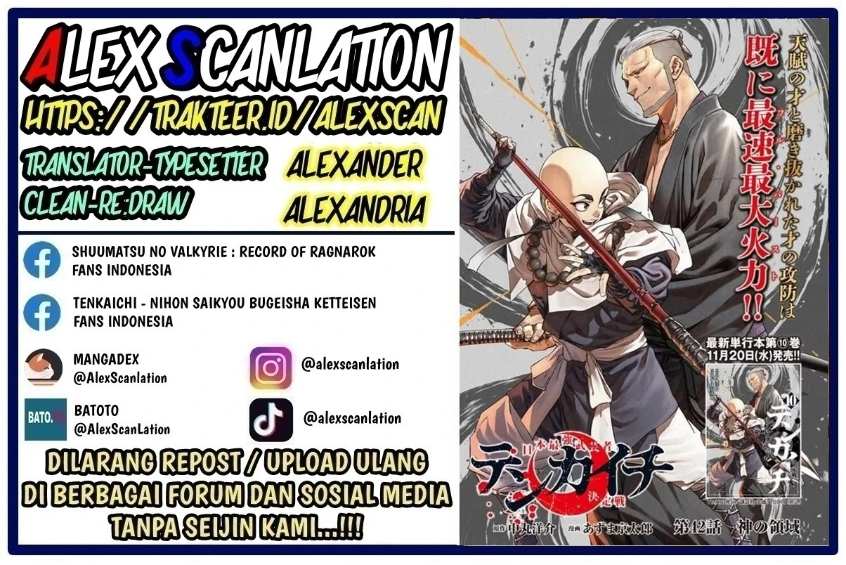 Baca Manga Tenkaichi – Nihon Saikyou Bugeisha Ketteisen Chapter 45 Gambar 2
