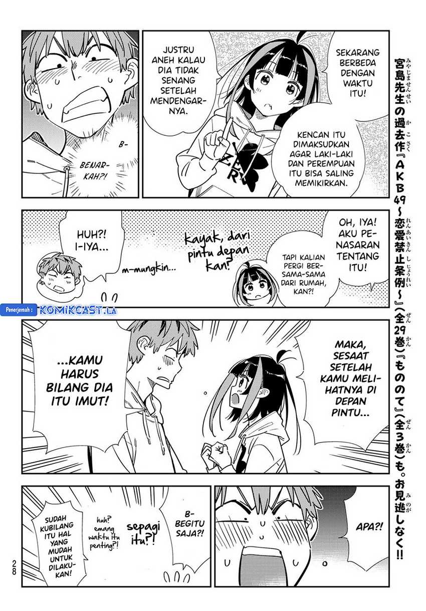 Kanojo Okarishimasu Chapter 338 Gambar 17