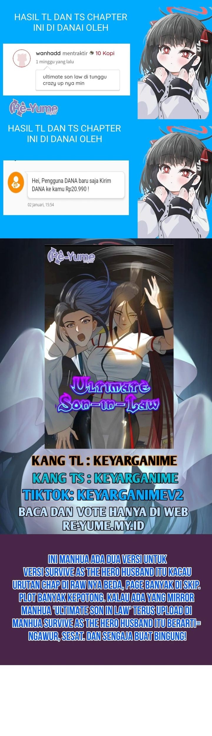 Baca Komik Survive As The Hero’s Husband Chapter 153 Gambar 1